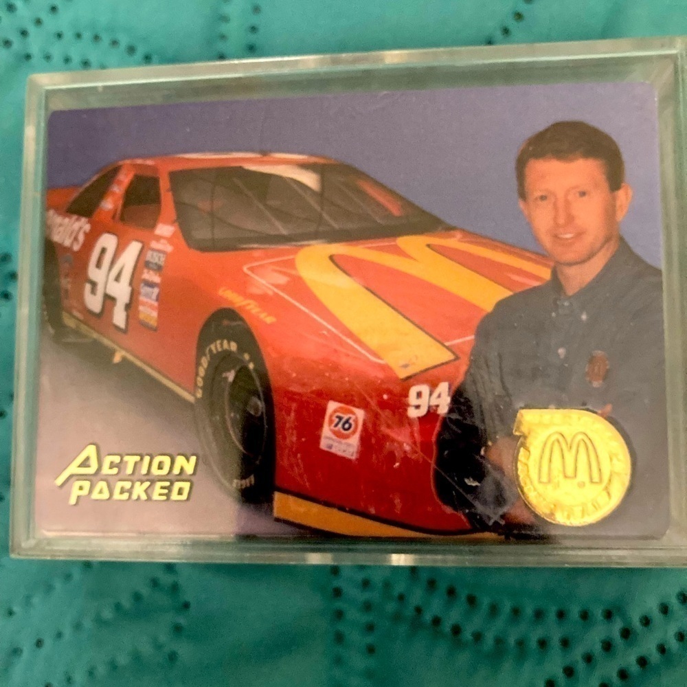 RARE McDonald’s Racing 1995 Complete set Bill Elliott’s Race Team NASCAR
